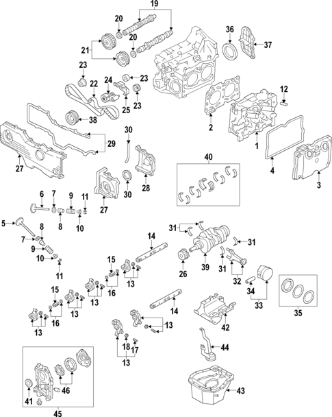 Engine for 2009 Subaru Outback #6