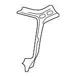 15131198 - Body: Lower Reinforced for Hummer: H2 Image image