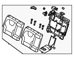 89400AO890A3Q - Body: Seat Back Assembly for Kia: Niro EV Image