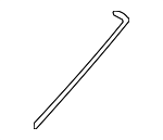 871313S000 - : Upper Molding for Hyundai Image