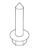 1244105207B - Body: Side Molding Screw for Kia: Borrego, Forte, Forte Koup, Forte5, K4, K5, Niro, Niro EV, Optima, Rio, Sorento, Sportage, Telluride Image