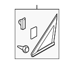 65222XA001 - : Vent Glass for Subaru Image