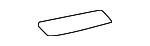 768720E010 - Body: Spoiler Seal for Lexus Image