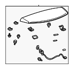 7608548913 - : Spoiler for Lexus: RX350, RX350h, RX450h+, RX500h Image