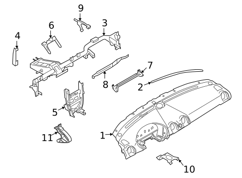 Instrument Panel for 2006 Porsche Boxster #0