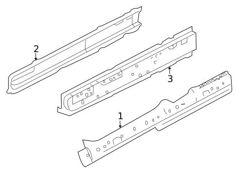 Rocker for 2009 Mazda Tribute #0
