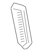 955555885019B9 - Body: Vent Grille for Porsche: Cayenne Image