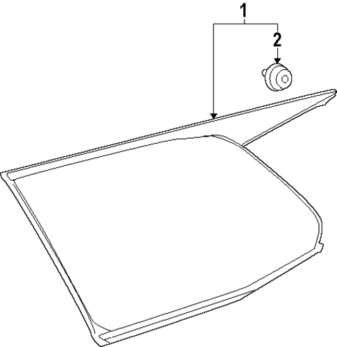 Glass & Hardware for 2025 Lexus TX500h #0