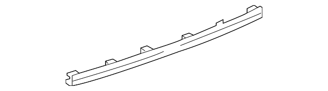 2016-2017 GMC Terrain Rear Bumper Fascia Center Molding 23477993 | Shop ...