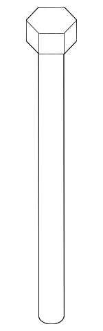 853256961 - : Hold Down Bolt for Mazda: CX-7, Protege, Protege5 Image