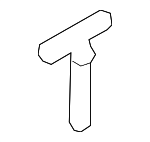 B00156170C - Body: Jack Retainer Screw for Mazda: 2, 3, 5, 6, CX-3, CX-7, CX-70, CX-9, CX-90, MX-5 Miata Image