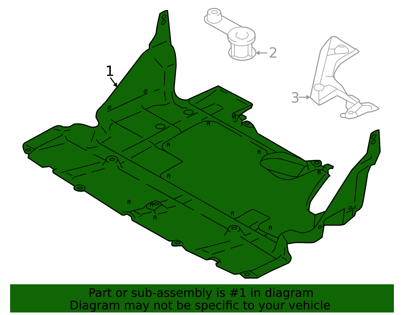 2024-2025 Subaru Crosstrek Splash Shield 56410FN03A | Subaru