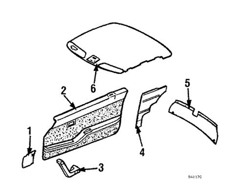 Interior Trim for 1985 Mazda RX-7 #0