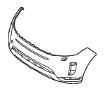 LR117410 - Body: Bumper Cover for Land Rover: Range Rover Evoque Image