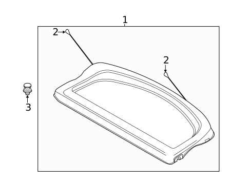 Interior Trim - Rear Body for 2020 Toyota Yaris #2