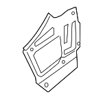 3CN809677 - Body: Lower Extension for Volkswagen: Atlas Image