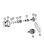 5101979AB - MP3022; Transfer Case: Annulus Gear for Jeep: Gladiator, Wrangler, Wrangler JK Image
