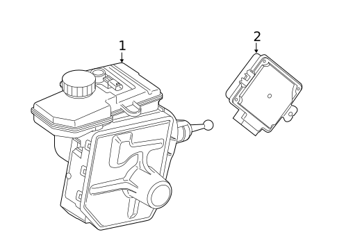 ABS Components for 2023 BMW M8 Gran Coupe #0