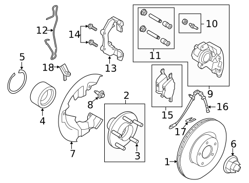 Brackets, Flanges & Hangers for 2016 Ford Escape #0