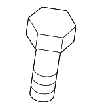 99991927301 - Engine: Air Cleaner Retainer Screw for Porsche: Panamera Image