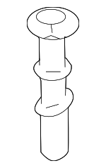 8P0881920F1YE - Body: Headrest Guide for Audi: A4, A4 Quattro, RS4, S4 Image