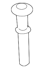 8P0881920E1YE - Body: Headrest Guide for Audi: A4, A4 Quattro, RS4, S4 Image