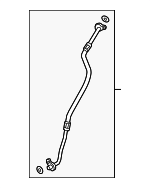 31389351 - HVAC: Discharge Hose for Volvo: S60, S90, V60, V60 Cross Country, XC60, XC90 Image