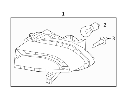 Park & Signal Lamps for 2020 Jeep Renegade #0