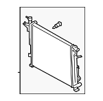 25310P2100 - Cooling System: Radiator for Hyundai Image