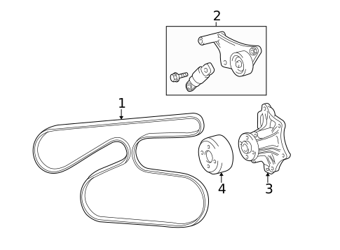 Water Pump for 2002 Toyota Solara #0