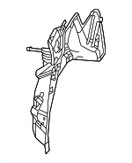 68574513AE - : Rear Inner Wheelhouse, Left for Mopar Image