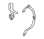 5JY301DVAC - Electrical: Seat Belt Assembly for Dodge: Ram 1500, Ram 2500, Ram 3500 Image