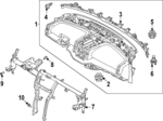 80009910 - : Seal Strip for Volvo Image
