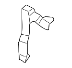 8668126000 - Body: Bumper Cover Support Bracket for Hyundai: Santa Fe Image