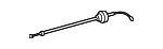 2208800359 - Body: Release Cable for Mercedes-Benz Image
