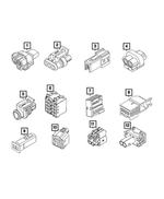 68238113AA - Electrical: Electrical Connector for Mopar Image image