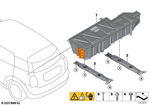 61278637017 - Vehicle Electrical System: Asa Bolt with Washer for Mini Image image