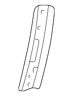 99650242402GRV - Body: Quarter Panel Reinforcement for Porsche Image