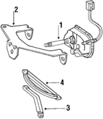 1268205844 - : Wiper Arm for Mercedes-Benz Image