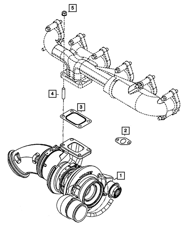 R5086863AB - Fuel: Turbocharger for Mopar Image