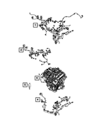 68262112AB - Electrical: Engine Wiring for Ram: 1500, 1500 Classic Image