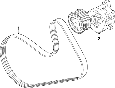 Belts & Pulleys for 2024 BMW X5 #0