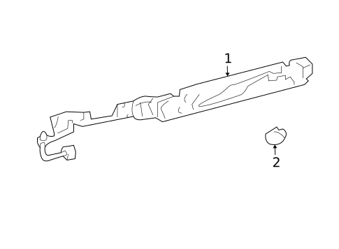 High Mounted Stop Lamp for 2005 Toyota Solara #1