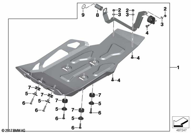 31427658261 - Protection: Washer for BMW-Motorrad Image