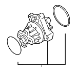 1740085832 - Belts &amp; Cooling: Engine Water Pump for Suzuki Image
