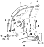 69310AA010 - : Lock for Toyota: Camry Image
