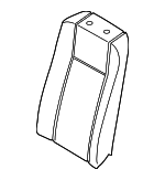 CK4Z9966801S - Body: Seat Back Pad for Ford: Transit-150, Transit-250, Transit-350, Transit-350 HD Image