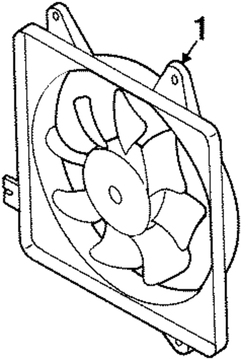 Condenser, Compressor & Lines for 1998 Kia Sephia #2