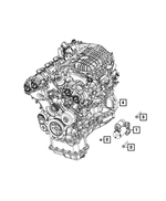 6102225AA - Electrical: Hex Head Screw And Washer for Mopar Image