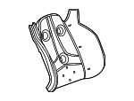 84659309 - Body: Seat Back Pad for Chevrolet: Corvette Image